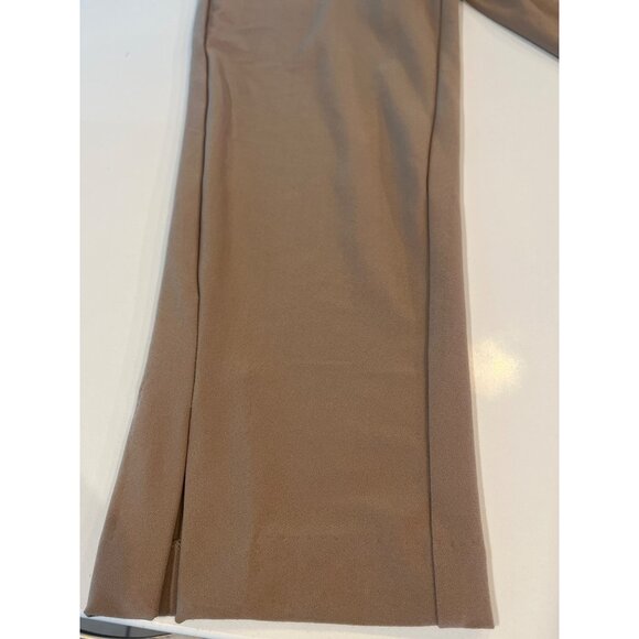 Joie Womens Tan Lightweight Elastic Waist Drawstring Pants M/M - Picture 2 of 6